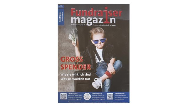 Read more about the article Fundraiser Magazin – Grossspender