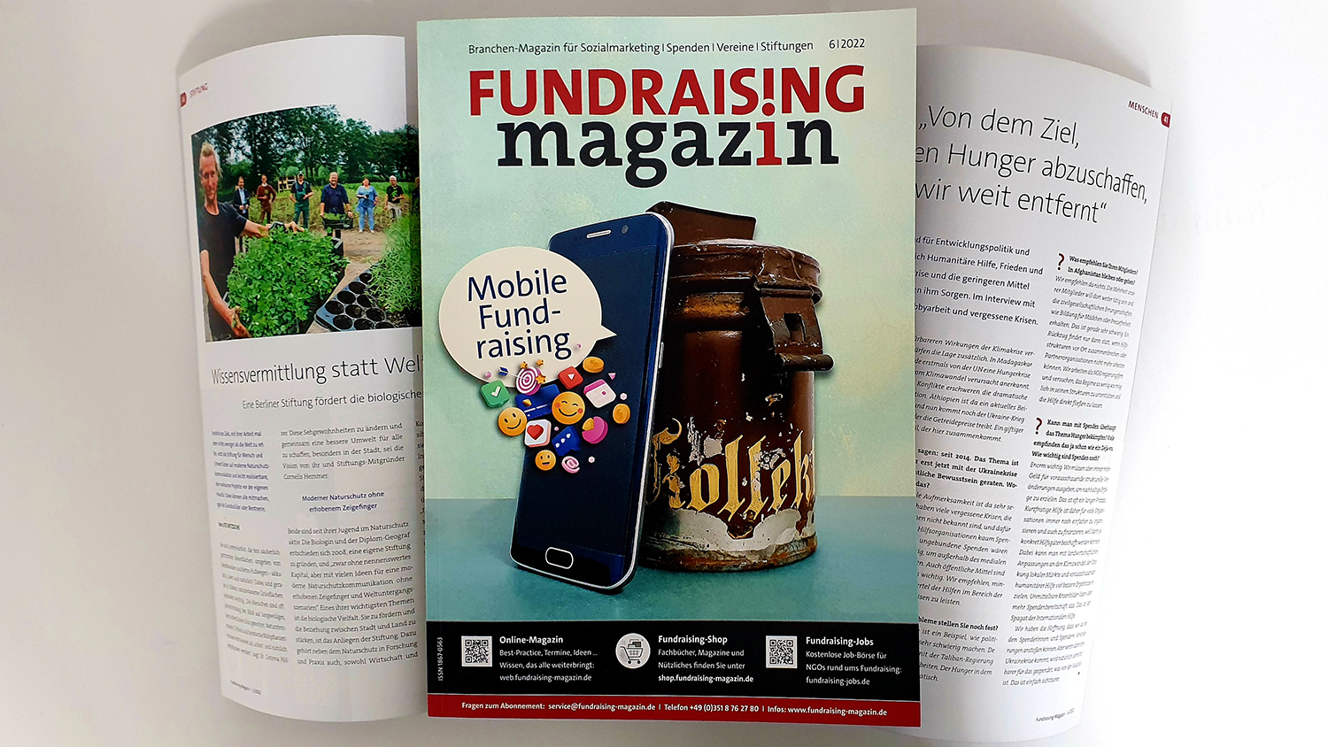 Read more about the article Fundraising Magazin – Mobile Fundraising